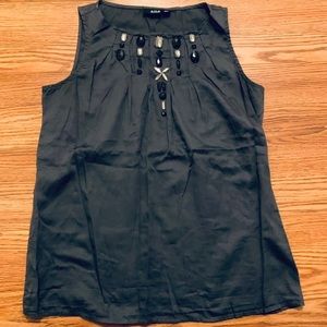 ❌SOLD❌a.n.a. Embellished Beaded Top